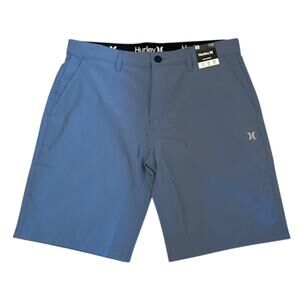 Hurley Flex Terrain Hybrid Walking Shorts Blue Size 32"